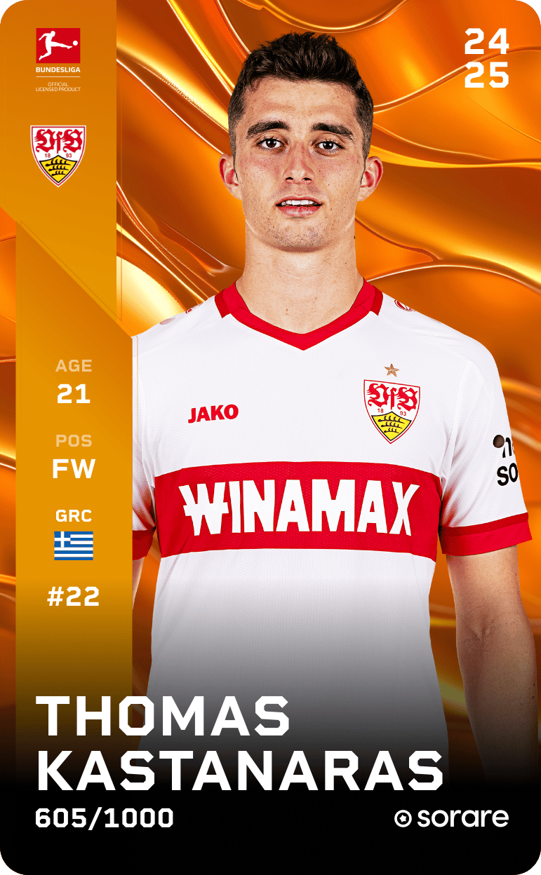 Thomas Kastanaras 2024-25 • Limited 605/1000
