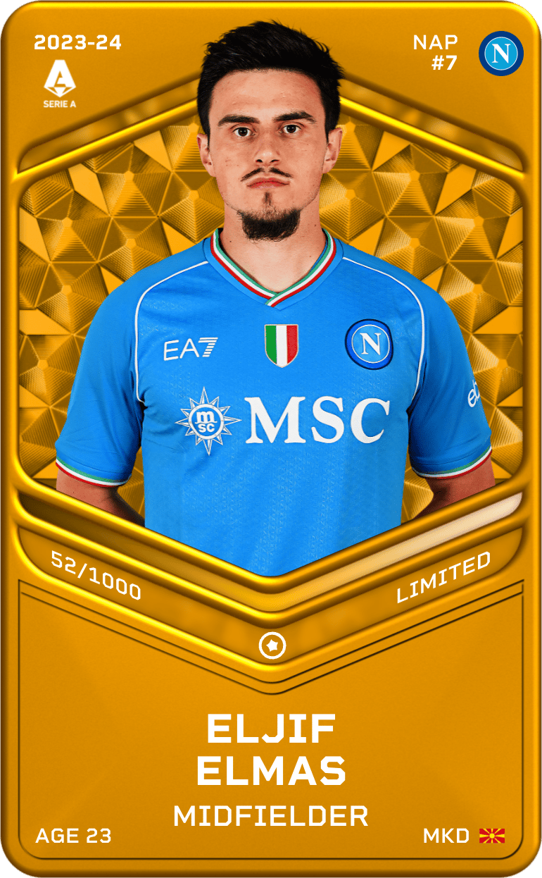 Eljif Elmas 2023-24 • Limited 52/1000