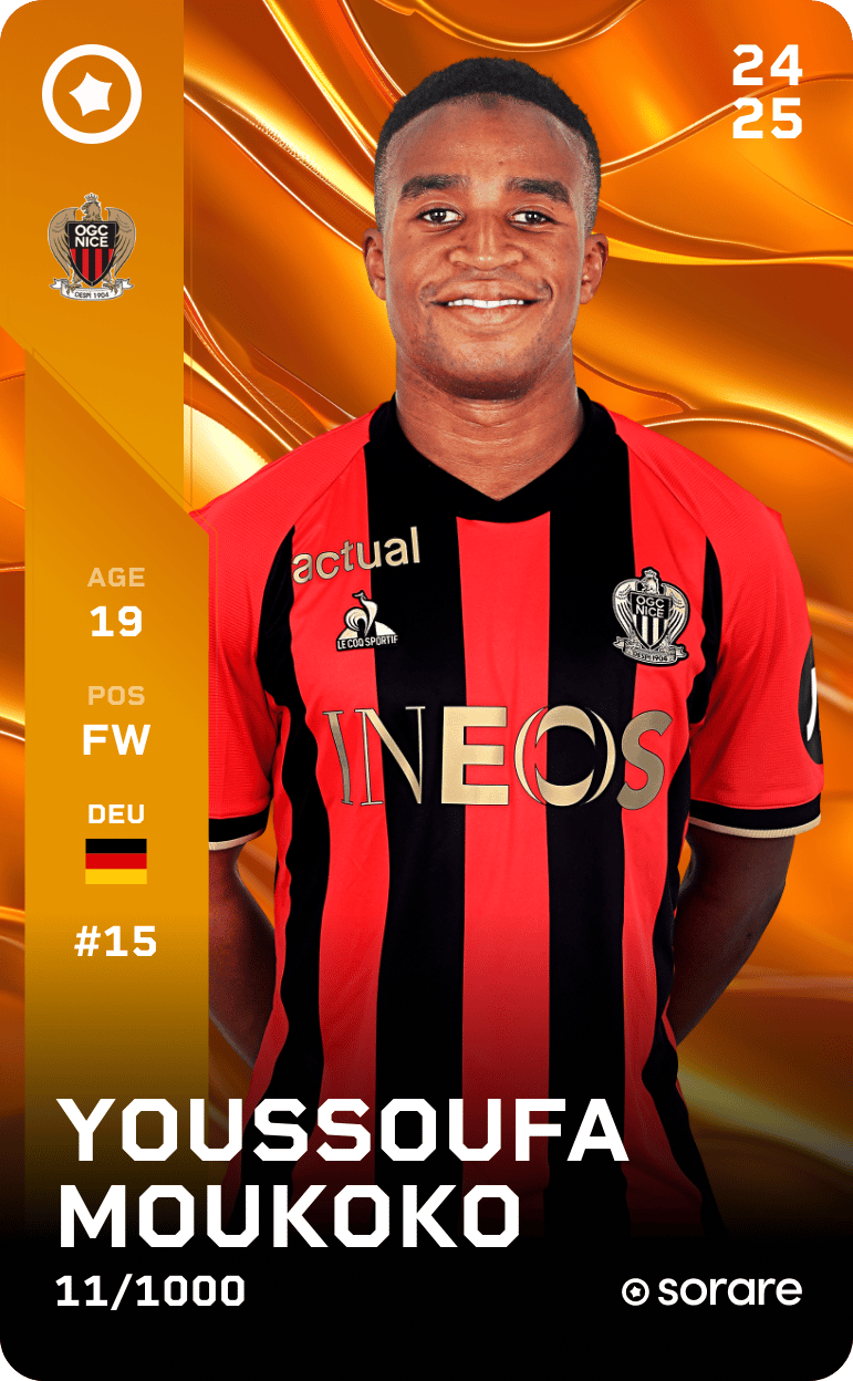 Youssoufa Moukoko 2024-25 • Limited 11/1000