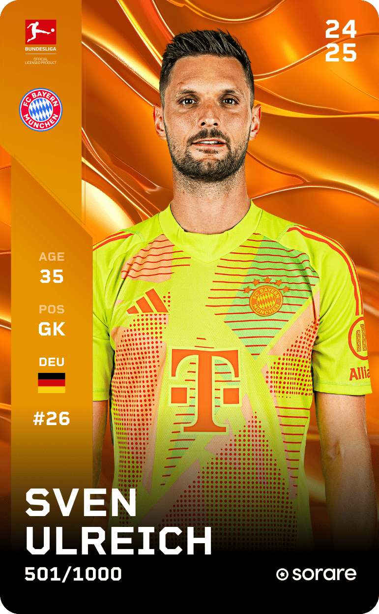 Sven Ulreich 2024-25 • Limited 501/1000