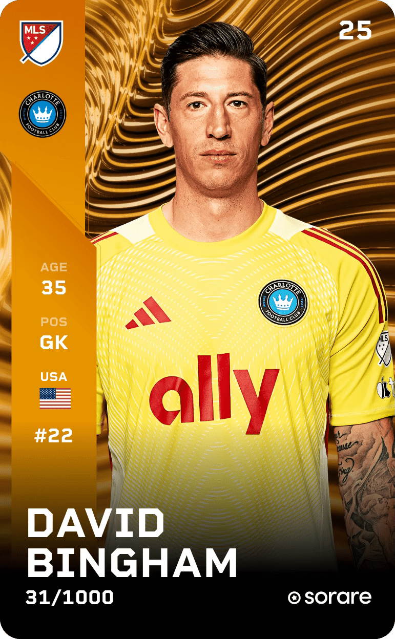 David Bingham 2025-26 • Limited 31/1000