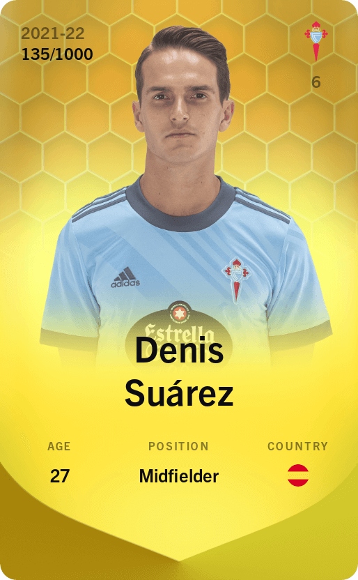 Denis Suárez 2021-22 • Limited 135/1000