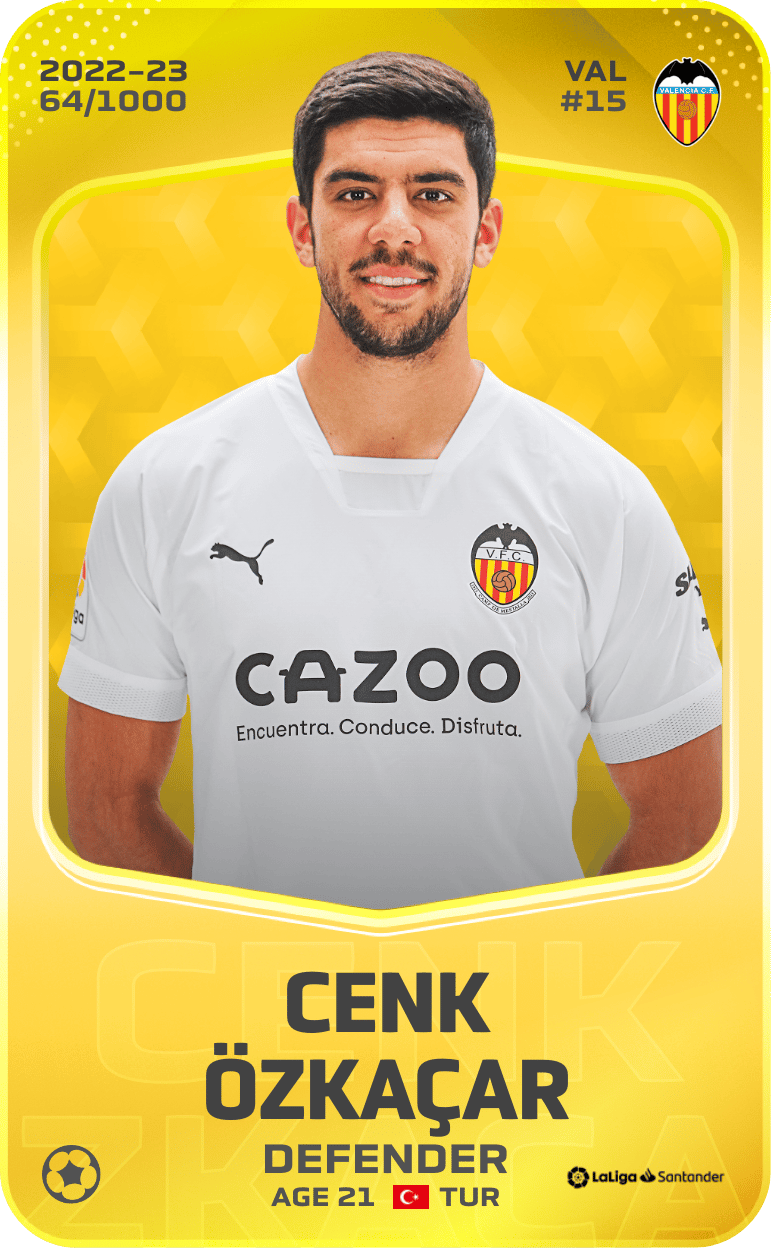 Cenk Özkaçar 2022-23 • Limited 64/1000