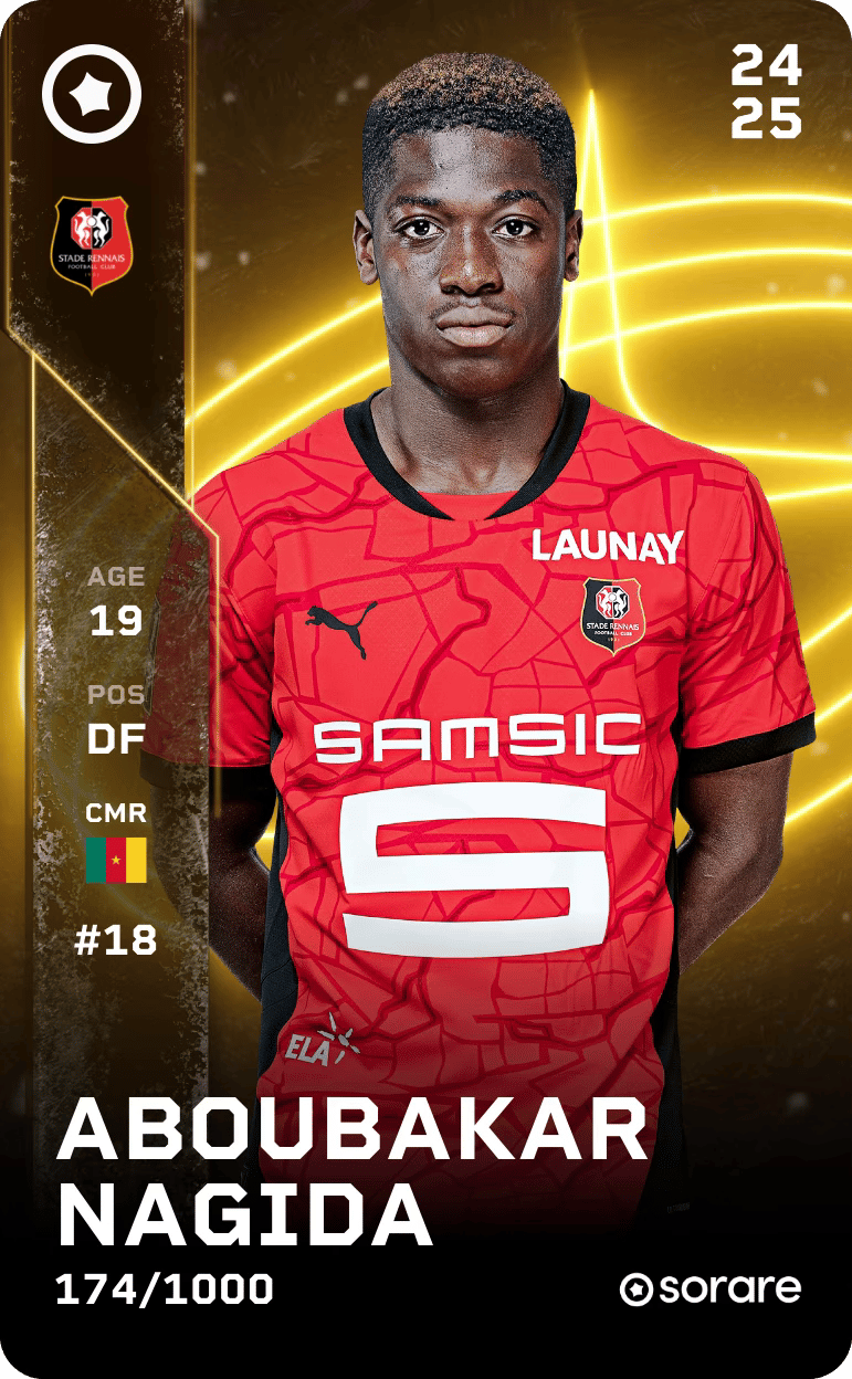 Aboubakar Nagida 2024-25 • Limited 174/1000