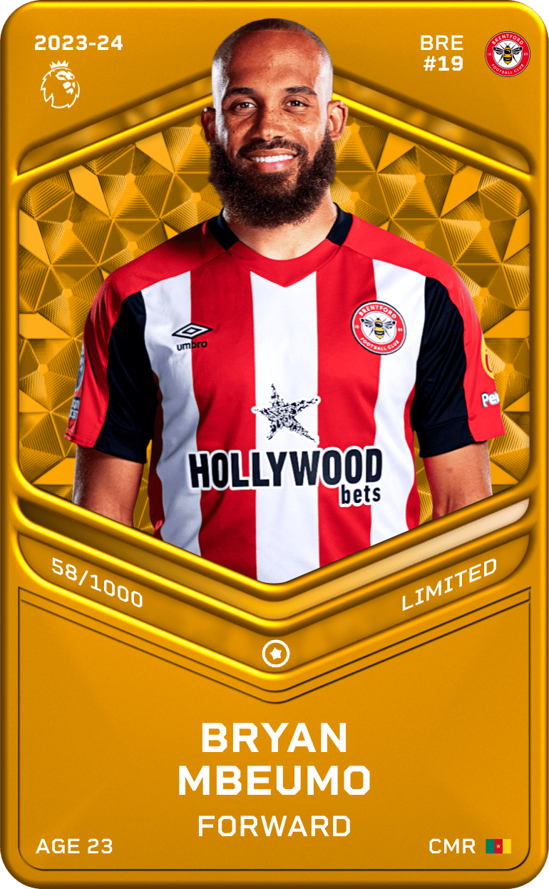 Bryan Mbeumo 2023-24 • Limited 58/1000