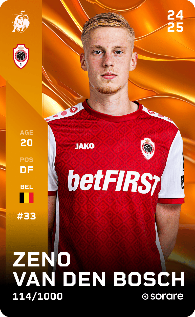 Zeno Van Den Bosch 2024-25 • Limited 114/1000