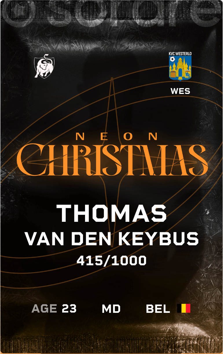 Thomas Van den Keybus 2024-25 • Limited 415/1000