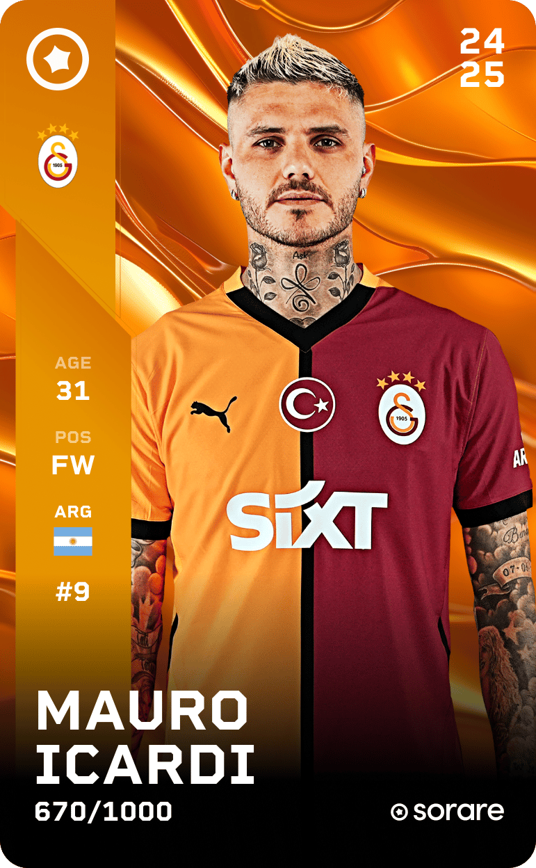 Mauro Icardi 2024-25 • Limited 670/1000