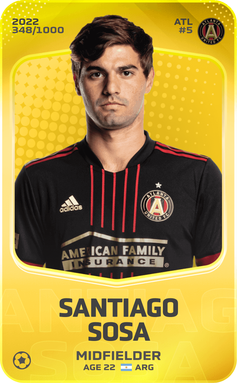 Santiago Sosa 2022-23 • Limited 348/1000