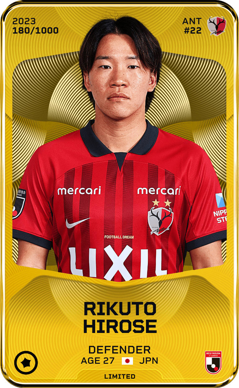 Rikuto Hirose 2023-24 • Limited 180/1000