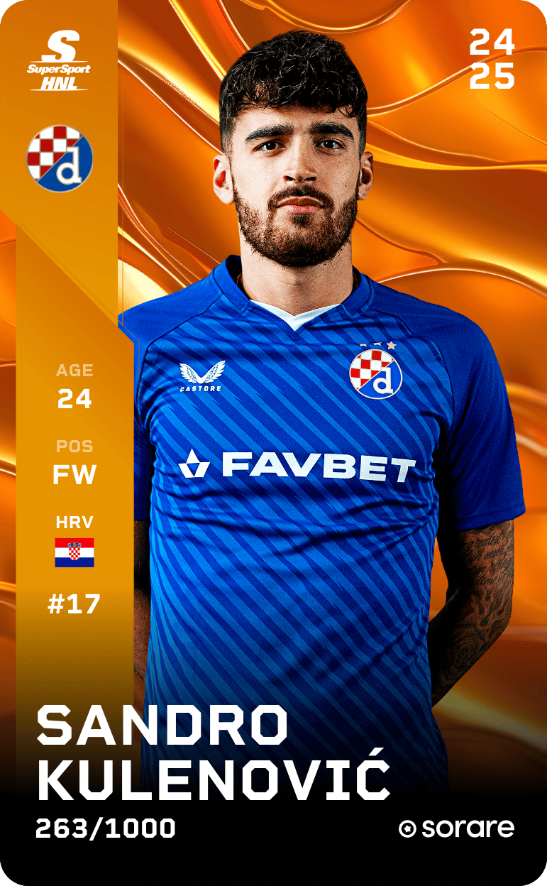 Sandro Kulenović 2024-25 • Limited 263/1000