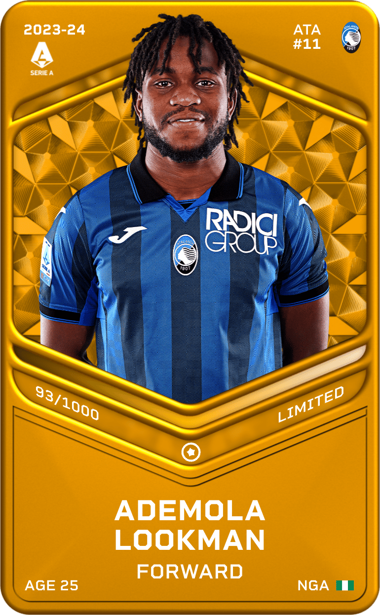 Ademola Lookman 2023-24 • Limited 93/1000