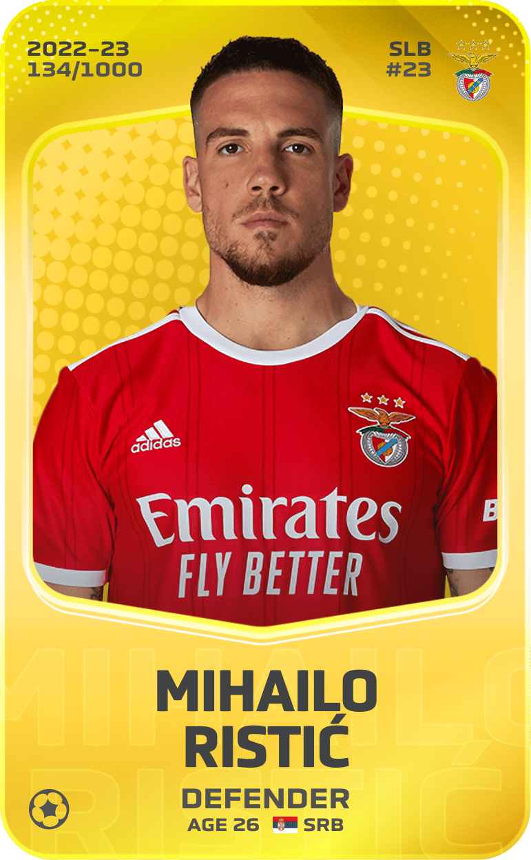 Mihailo Ristić 2022-23 • Limited 134/1000
