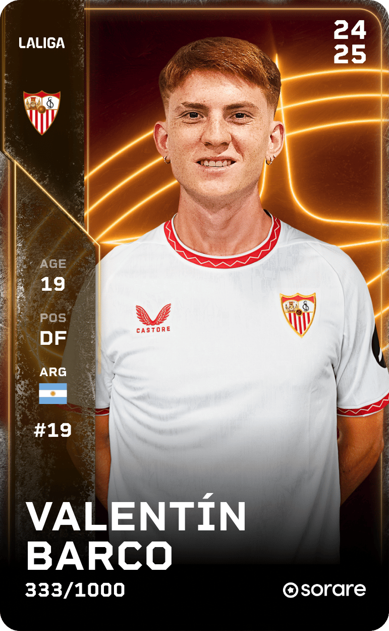 Valentín Barco 2024-25 • Limited 333/1000