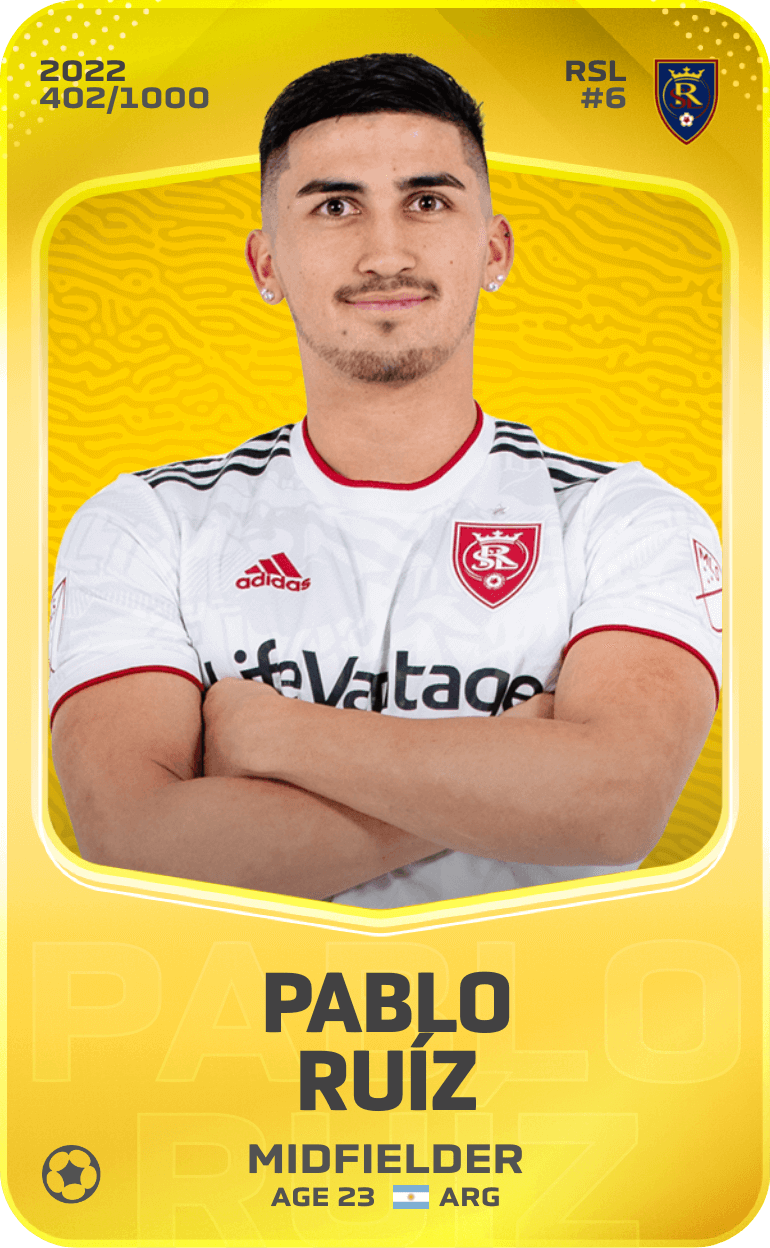 Pablo Ruíz 2022-23 • Limited 402/1000