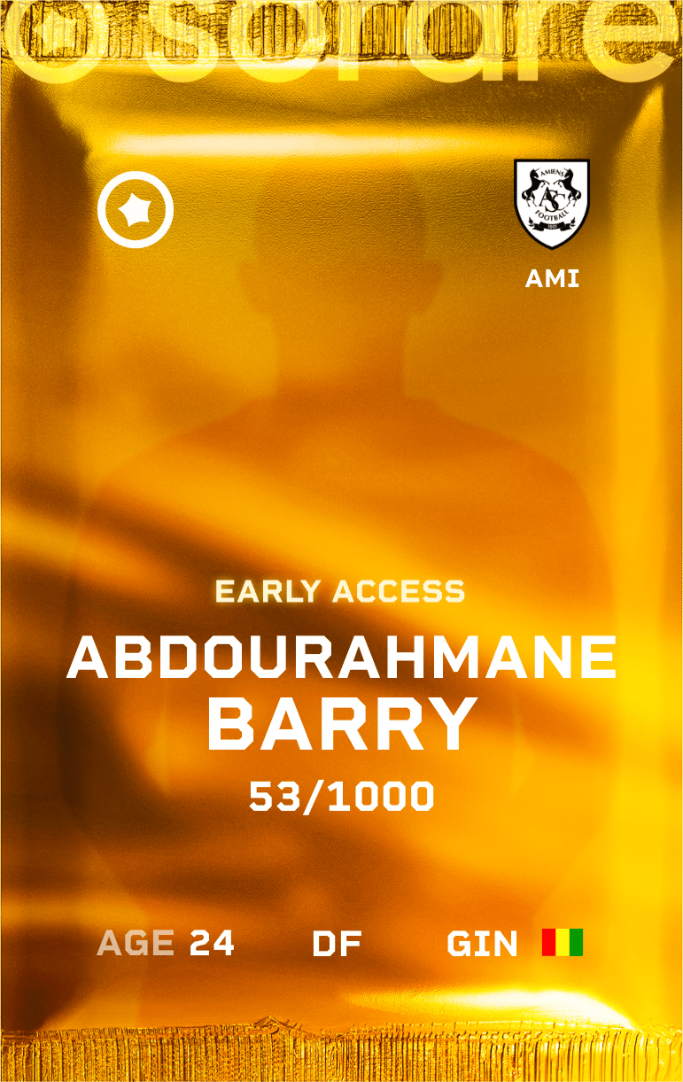 Abdourahmane Barry 2024-25 • Limited 53/1000