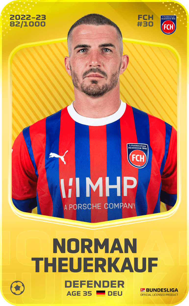 Norman Theuerkauf 2022-23 • Limited 82/1000