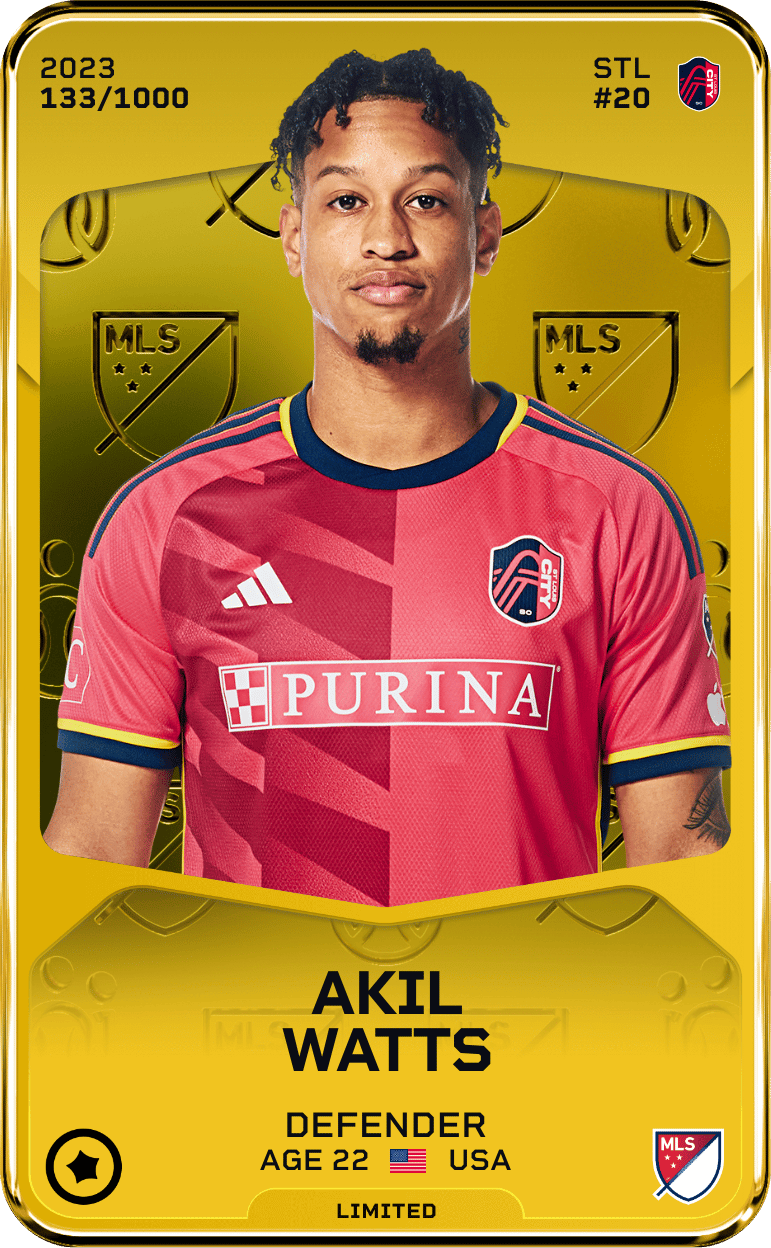 Akil Watts 2023-24 • Limited 133/1000
