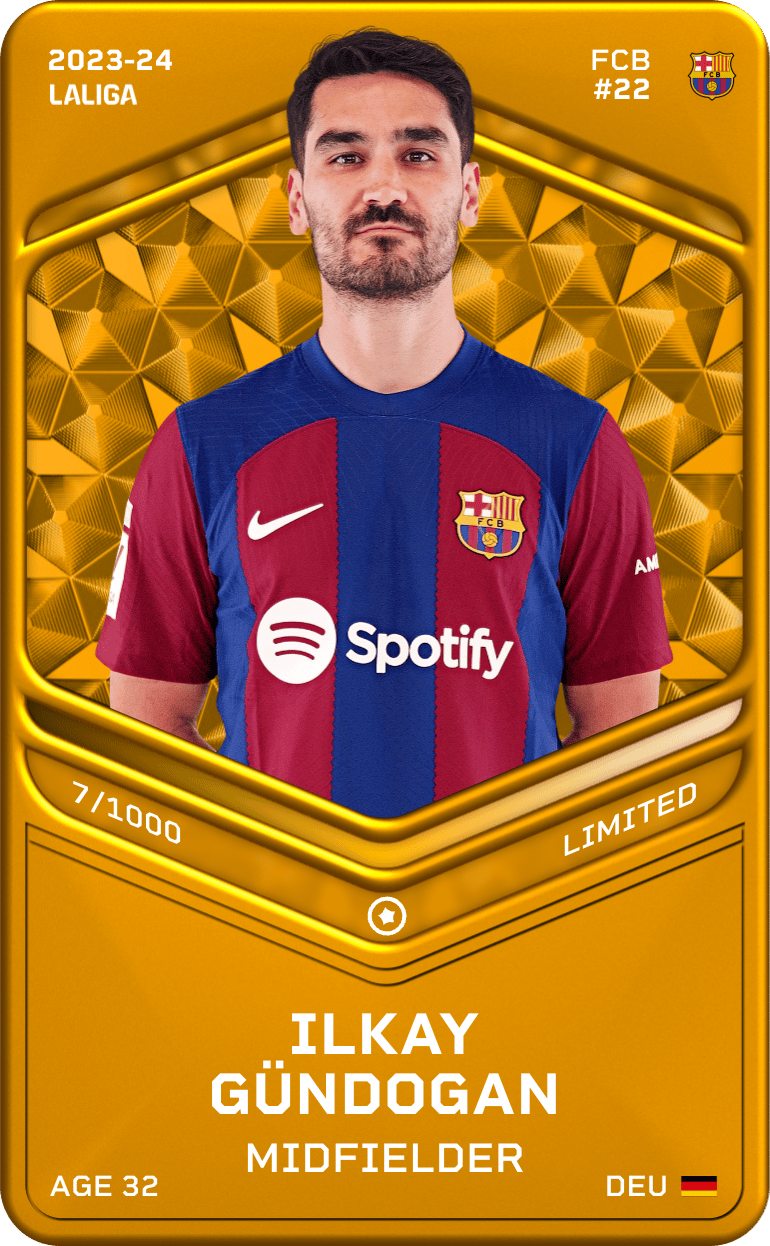 Ilkay Gündogan 2023-24 • Limited 7/1000
