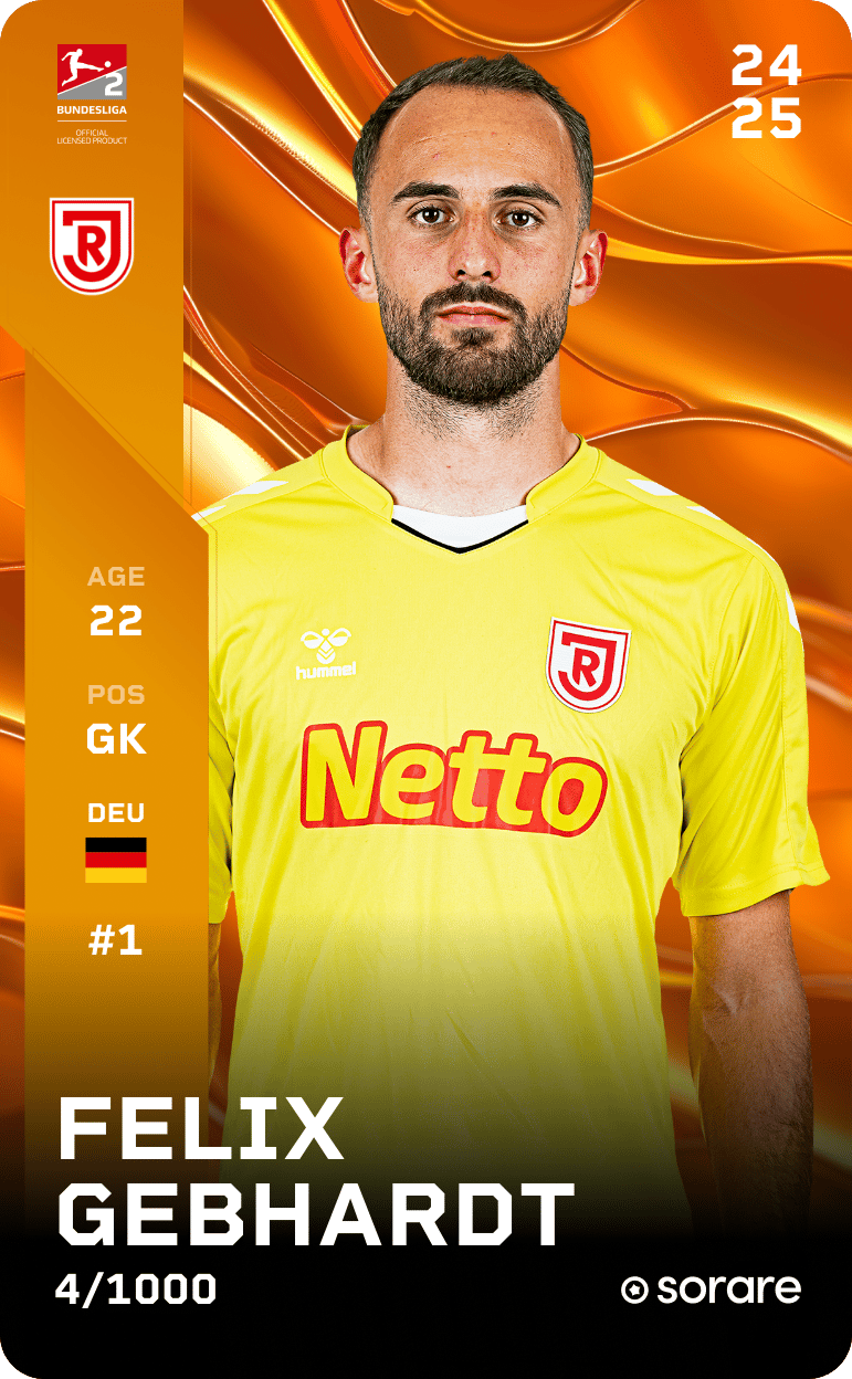 Felix Gebhardt 2024-25 • Limited 4/1000