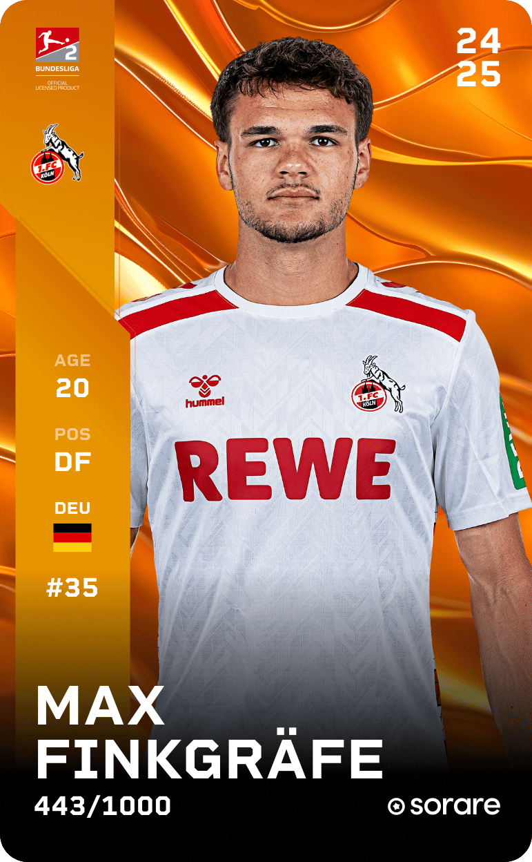 Max Finkgräfe 2024-25 • Limited 443/1000