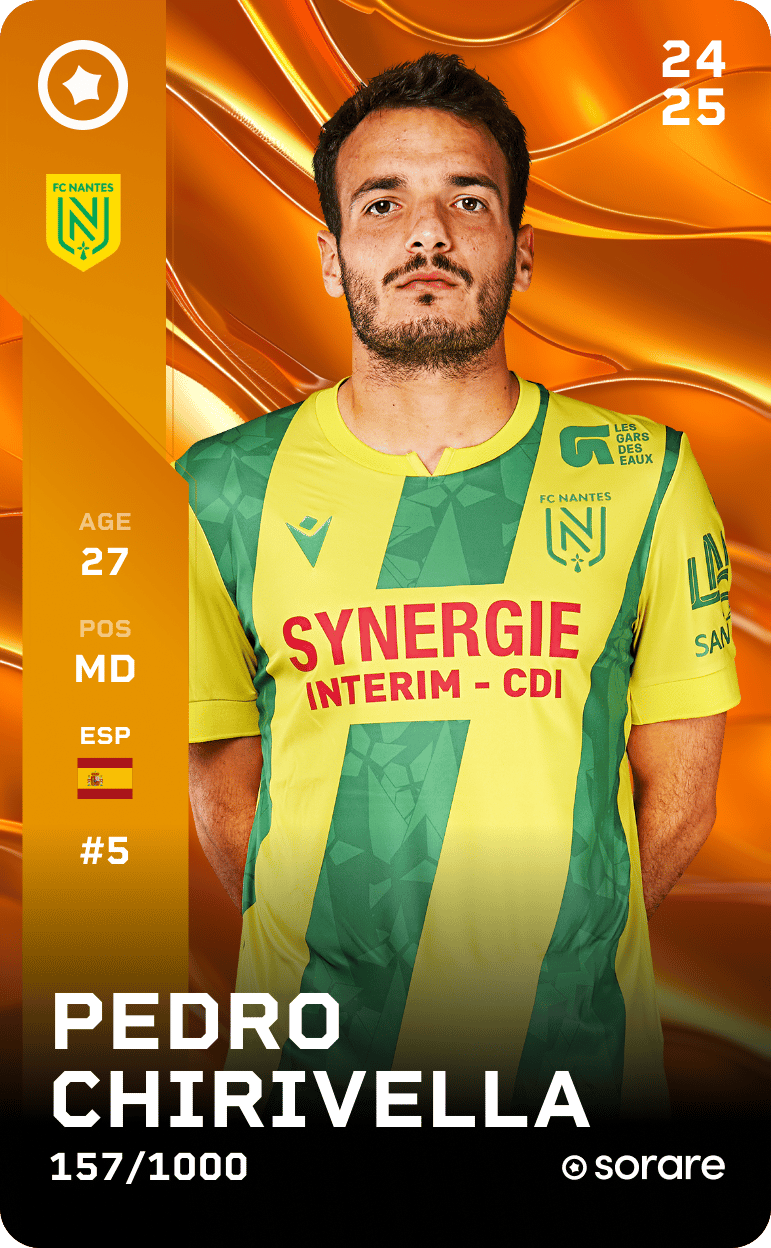 Pedro Chirivella 2024-25 • Limited 157/1000