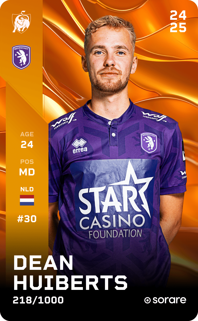 Dean Huiberts 2024-25 • Limited 218/1000