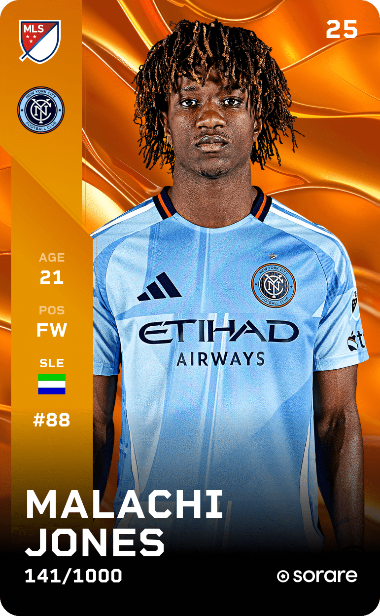 Malachi Jones 2025-26 • Limited 141/1000