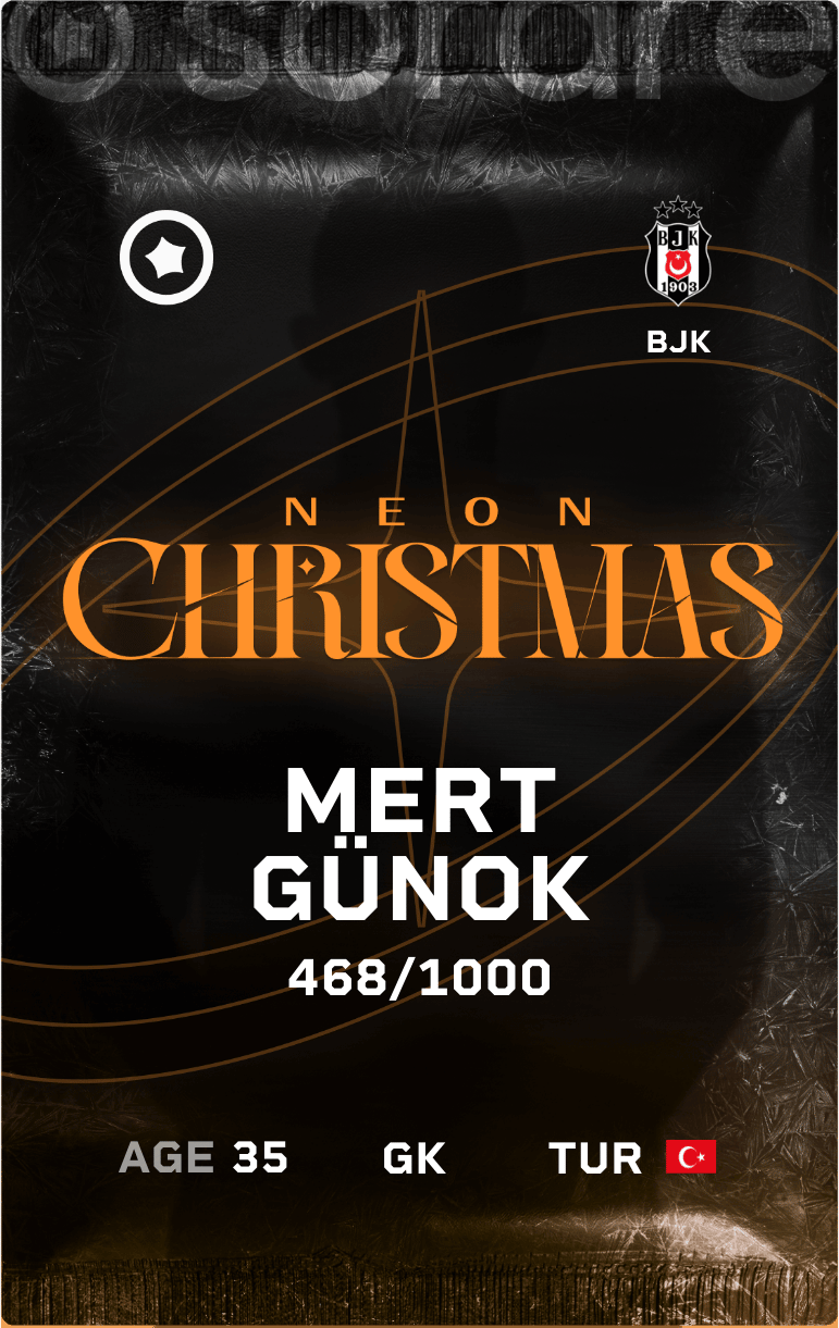 Mert Günok 2024-25 • Limited 468/1000