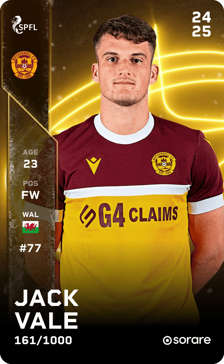 Jack Vale 2024-25 • Limited 161/1000