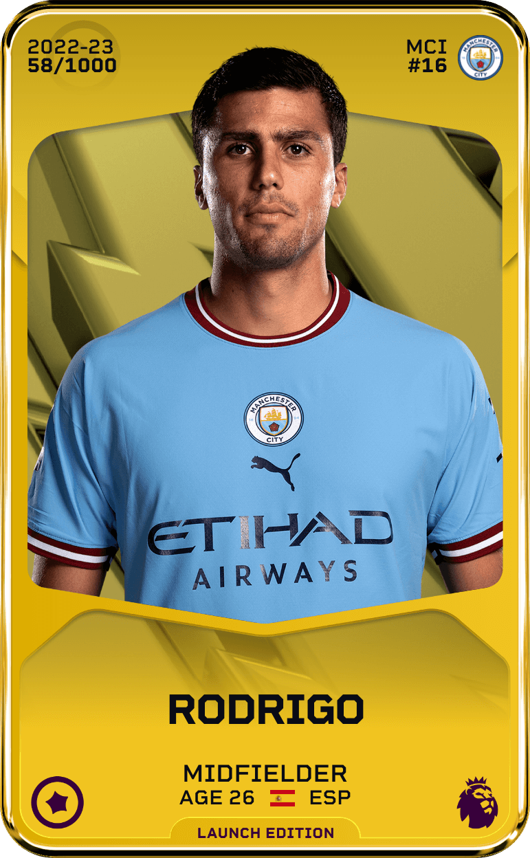 Rodrigo 2022-23 • Limited 58/1000