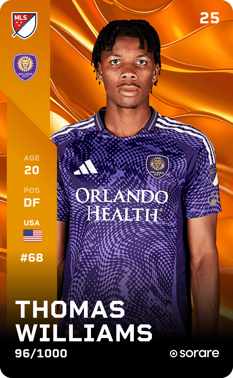 Thomas Williams 2025-26 • Limited 96/1000