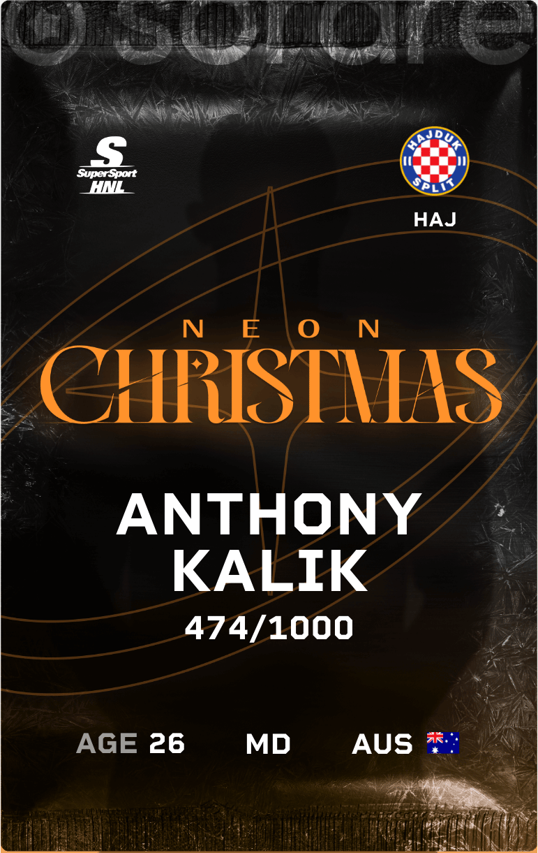 Anthony Kalik 2024-25 • Limited 474/1000