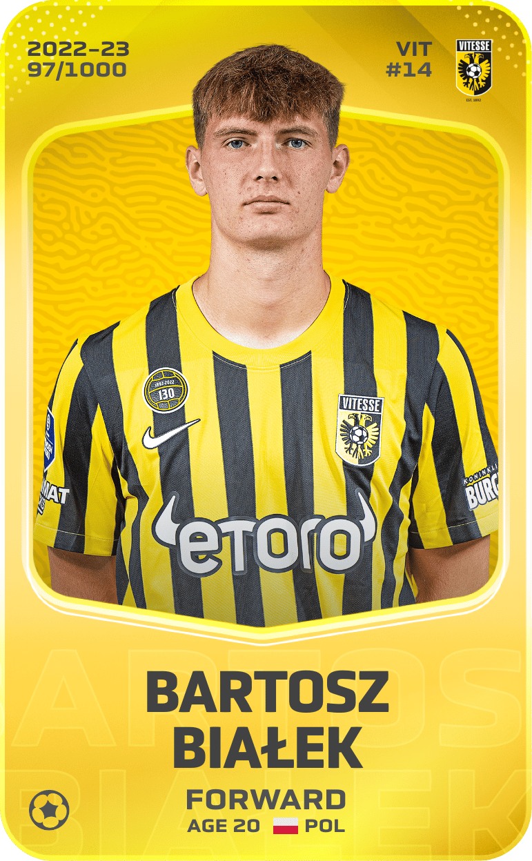Bartosz Białek 2022-23 • Limited 97/1000
