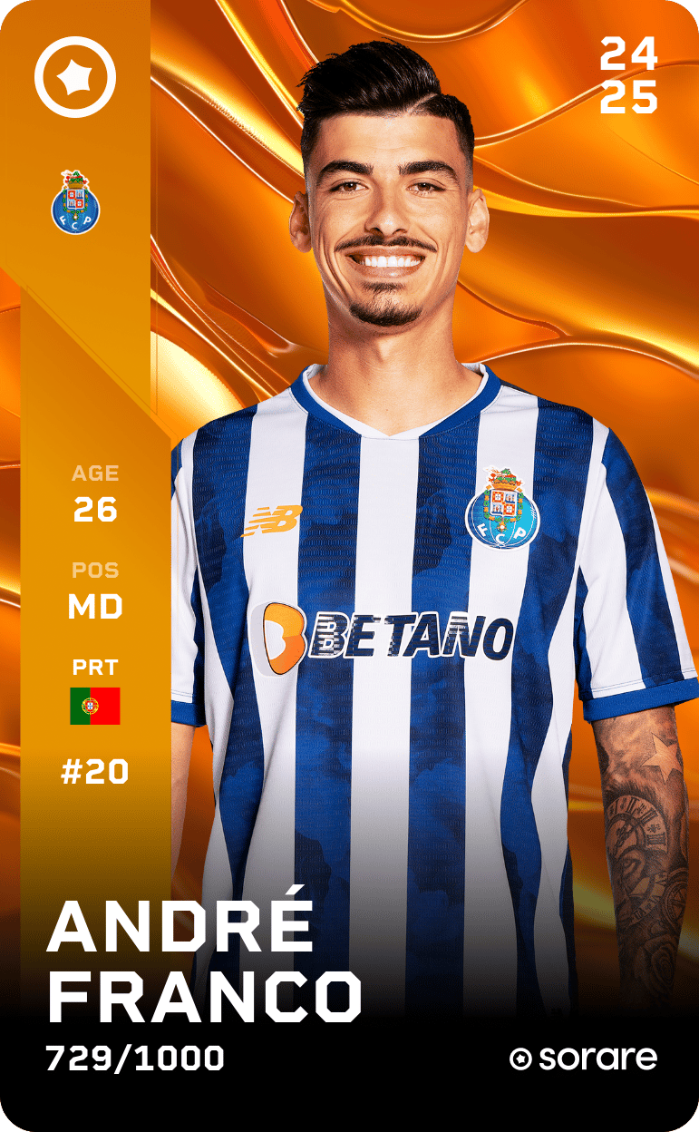 André Franco 2024-25 • Limited 729/1000