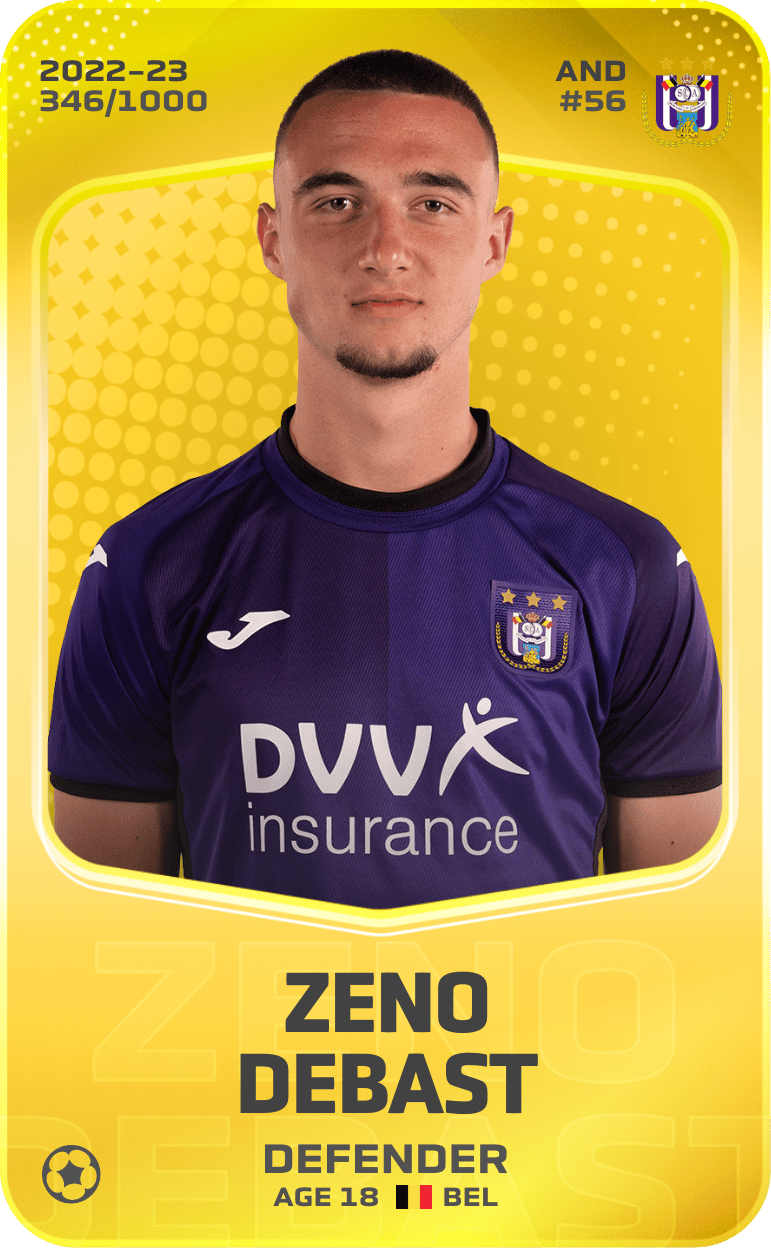 Zeno Debast 2022-23 • Limited 346/1000