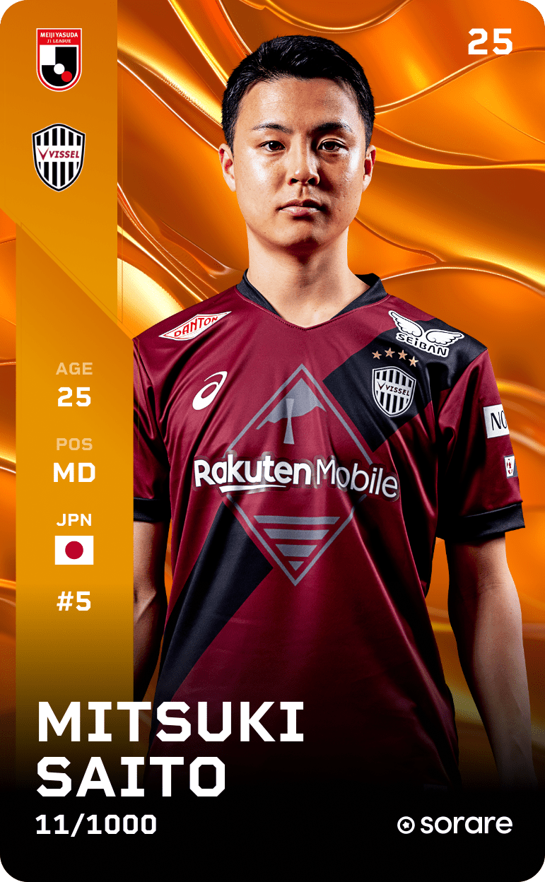 Mitsuki Saito 2025-26 • Limited 11/1000