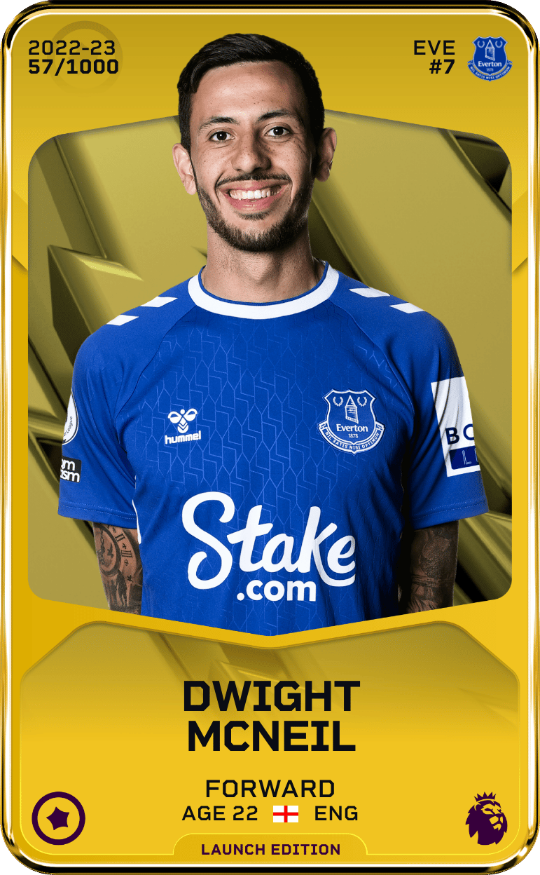 Dwight McNeil 2022-23 • Limited 57/1000