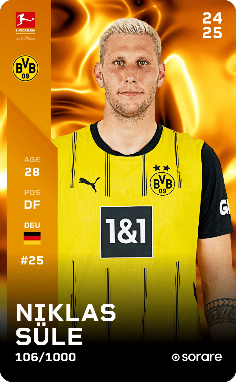 Niklas Süle 2024-25 • Limited 106/1000