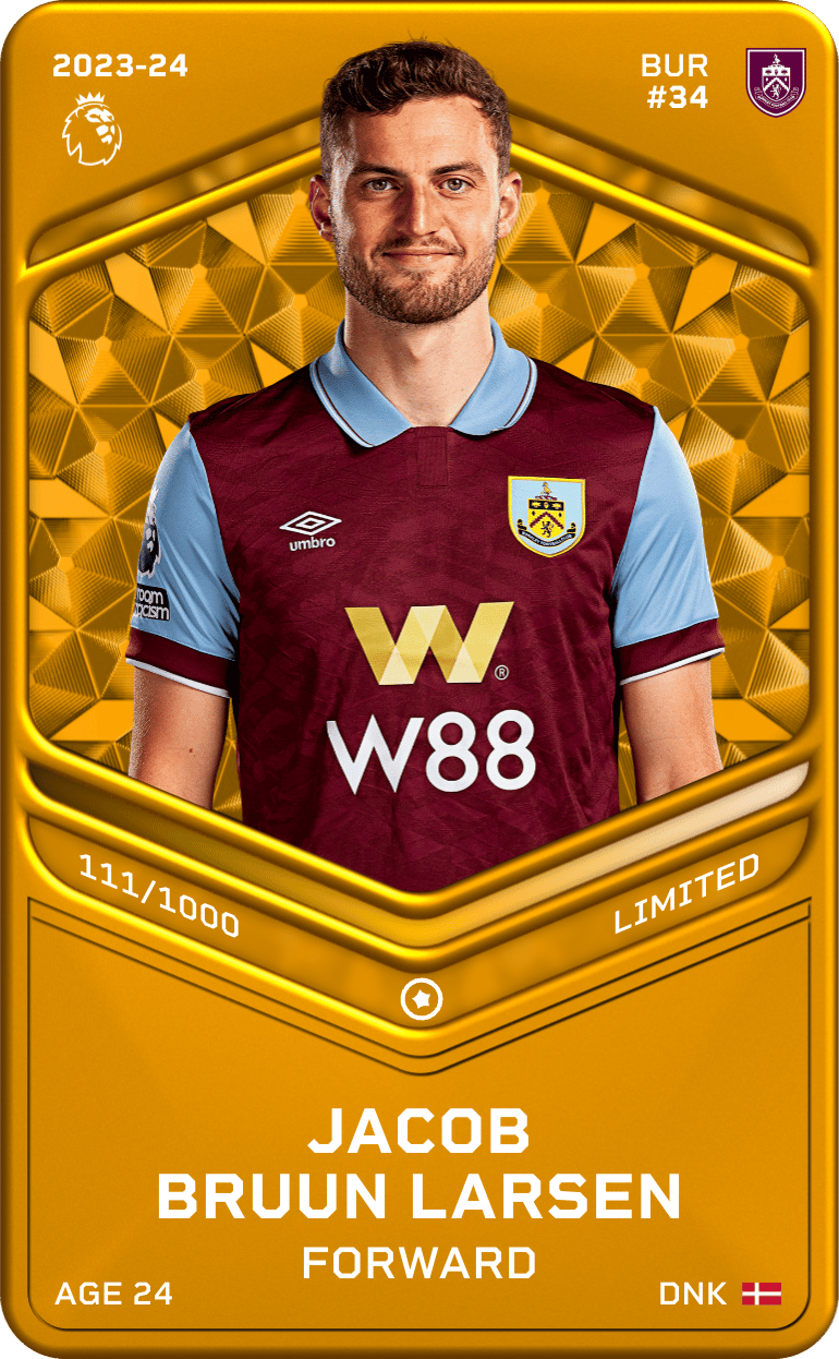 Jacob Bruun Larsen 2023-24 • Limited 111/1000