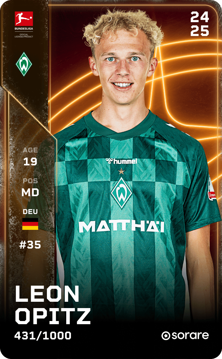 Leon Opitz 2024-25 • Limited 431/1000