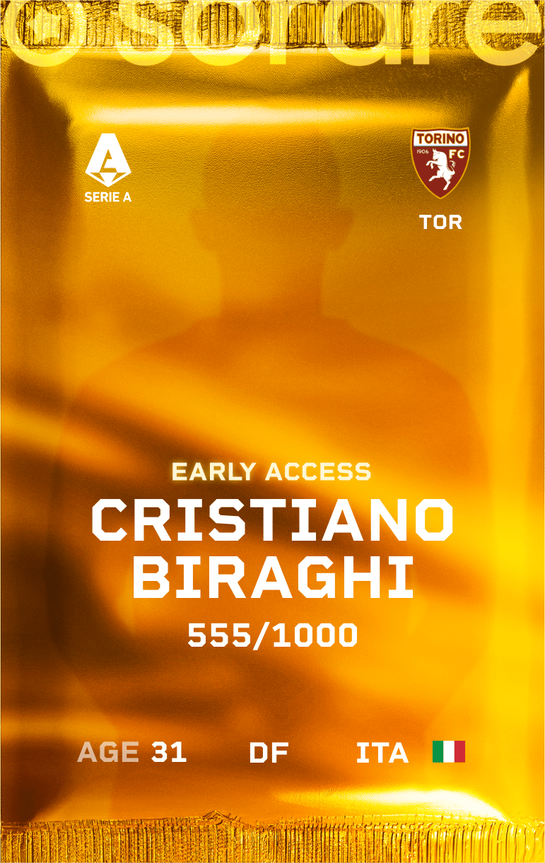 Cristiano Biraghi 2024-25 • Limited 555/1000