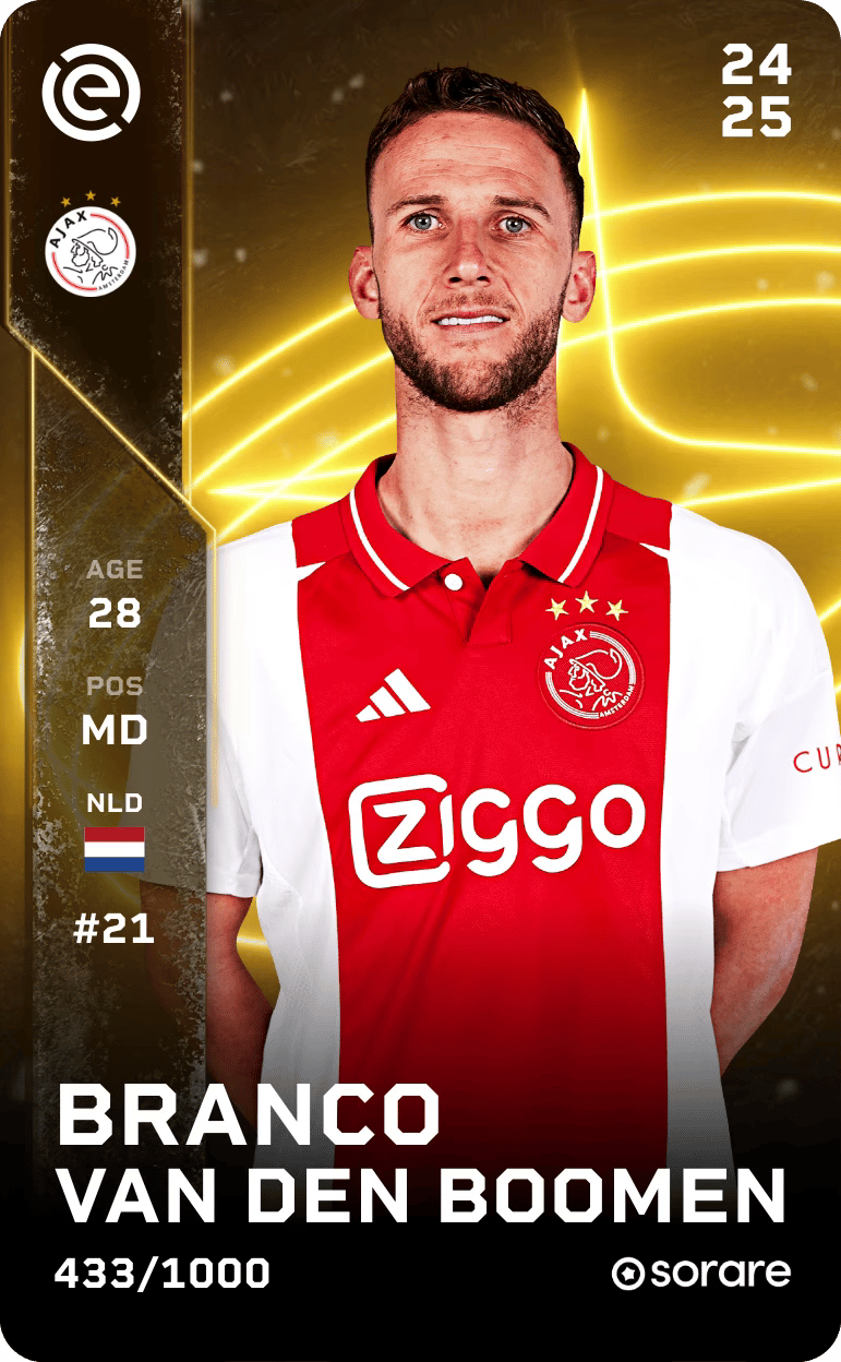 Branco van den Boomen 2024-25 • Limited 433/1000