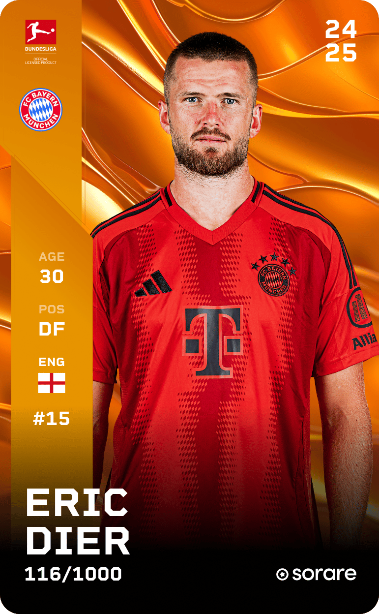 Eric Dier 2024-25 • Limited 116/1000