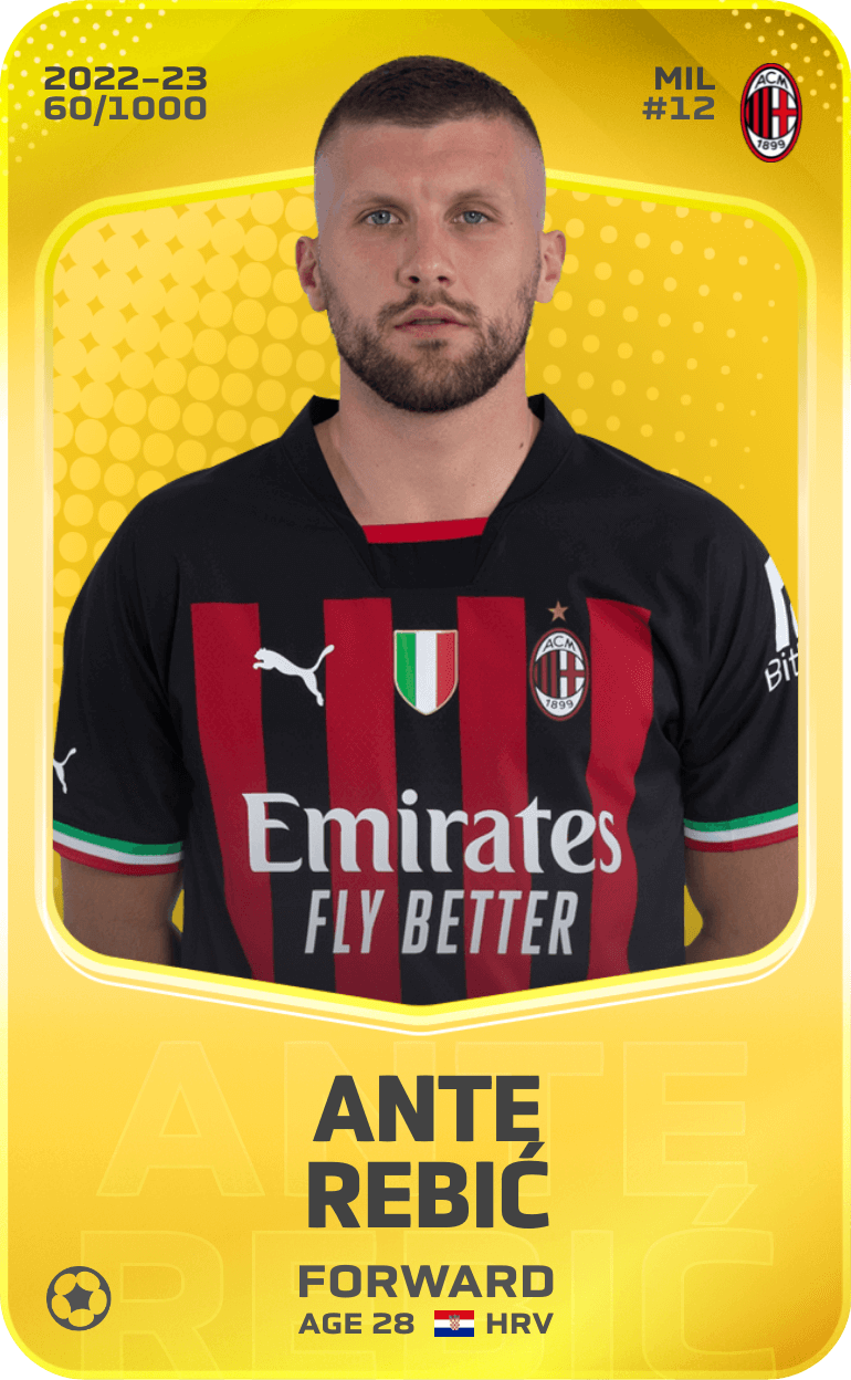 Ante Rebić 2022-23 • Limited 60/1000