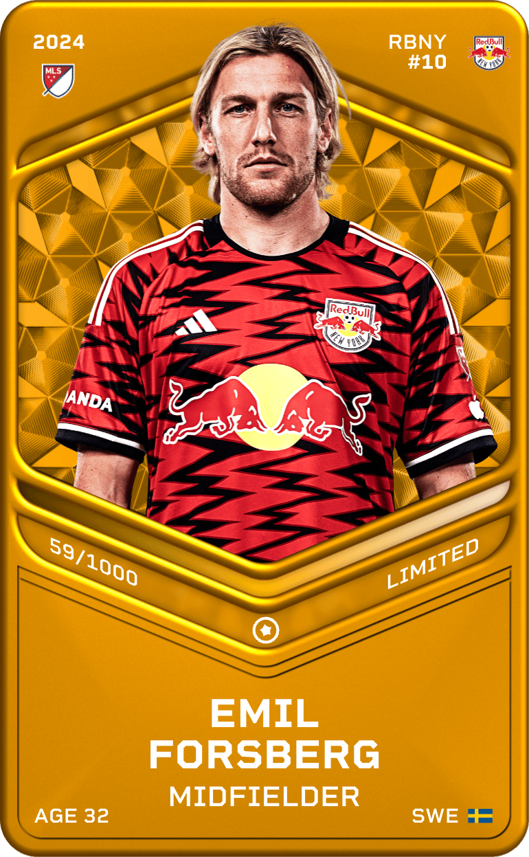 Emil Forsberg 2024-25 • Limited 59/1000