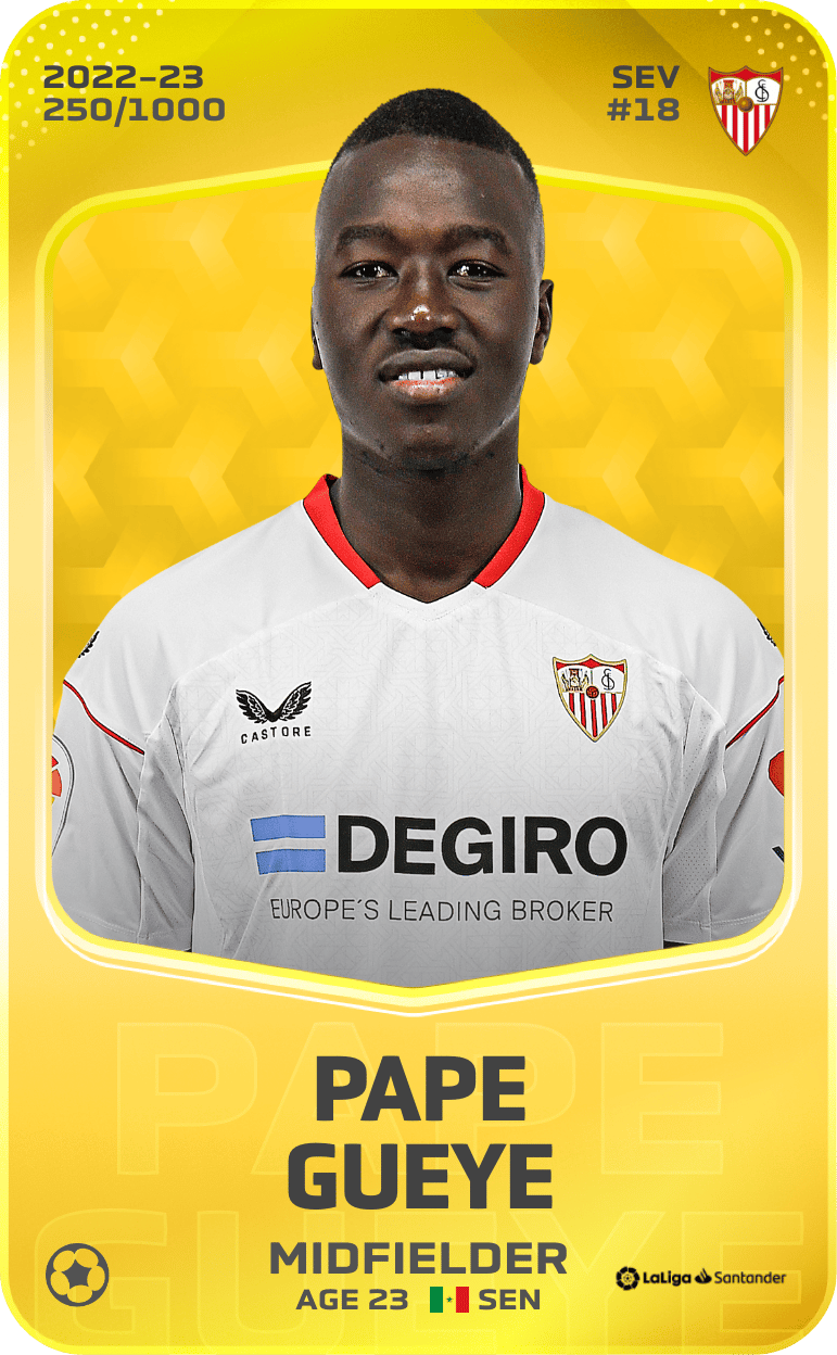 Pape Gueye 2022-23 • Limited 250/1000