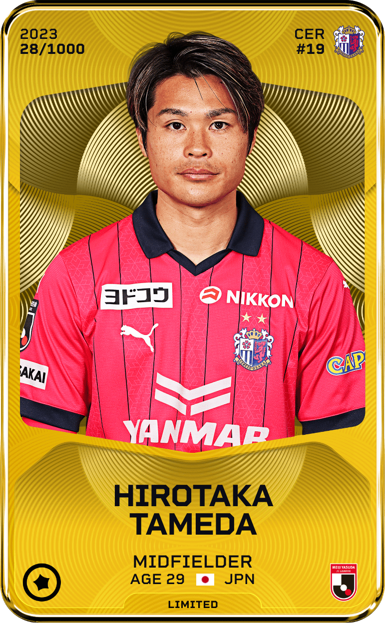 Hirotaka Tameda 2023-24 • Limited 28/1000