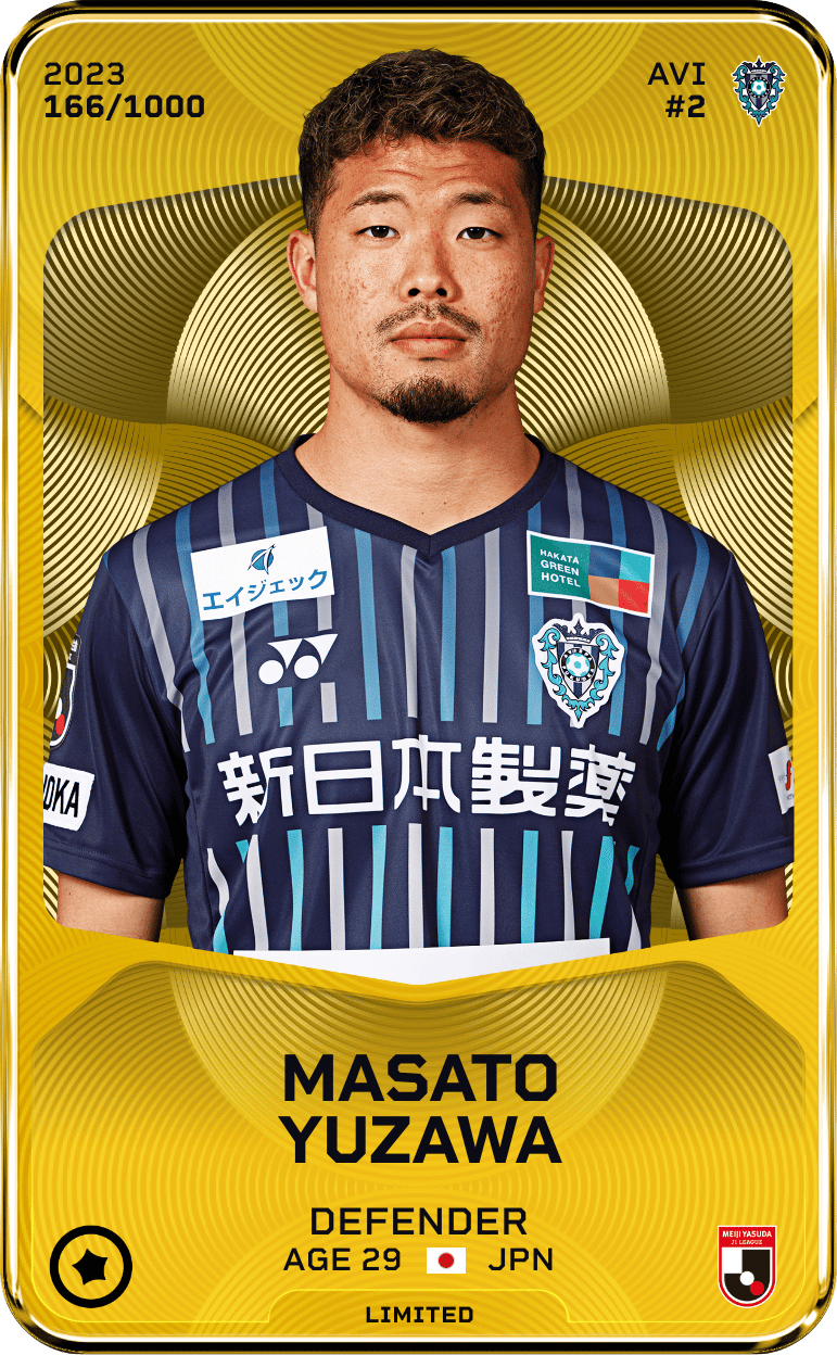 Masato Yuzawa 2023-24 • Limited 166/1000