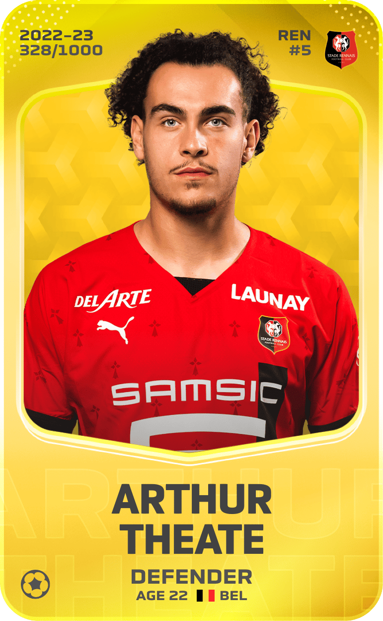 Arthur Theate 2022-23 • Limited 328/1000